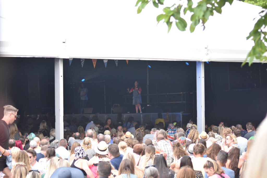 Retro gaming tent at Victorious Festival 2022